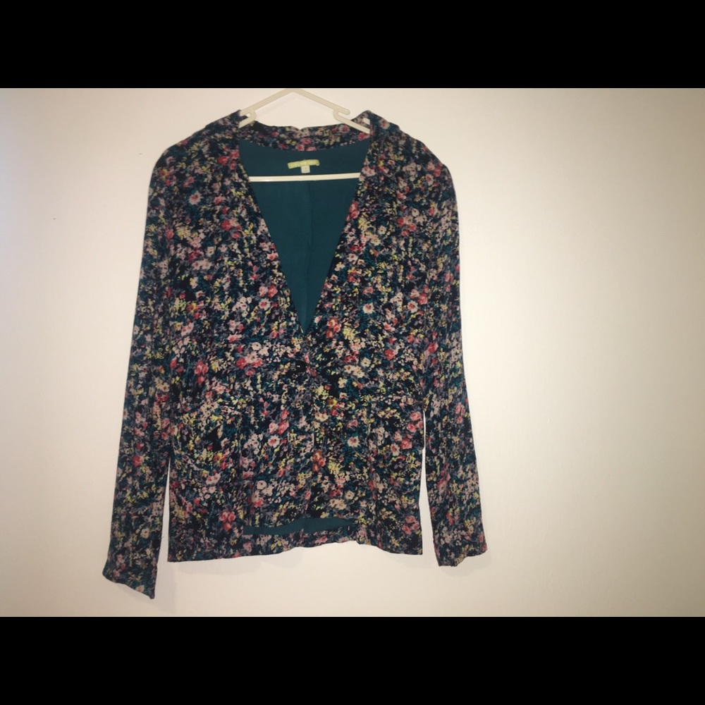 Gianni Bini light floral blazer